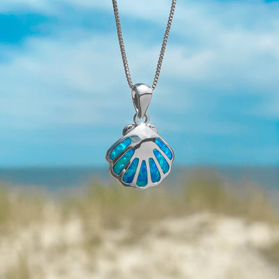 Opal Shell Necklace