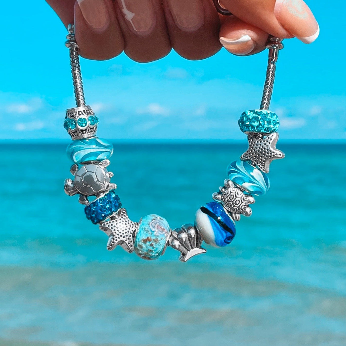 Cute Little Sea Animals Charm Bracelet