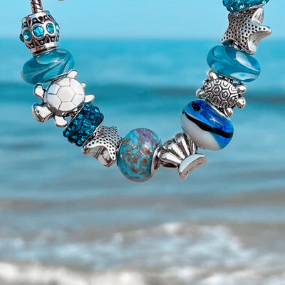 Cute Little Sea Animals Charm Bracelet