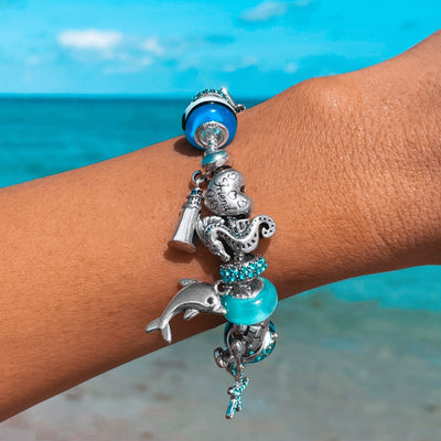 Defend the Dolphins Charm Bracelet