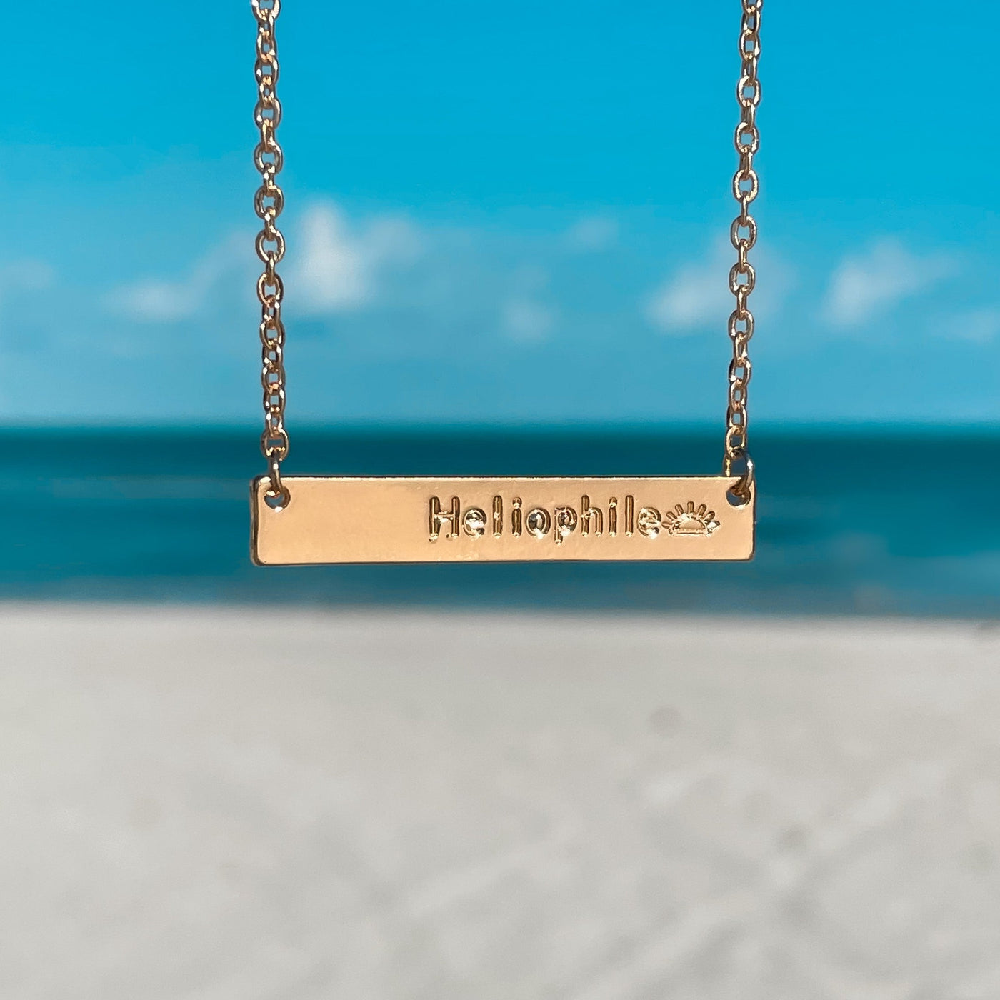 Heliophile Bar Necklace