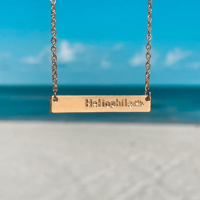 Heliophile Bar Necklace