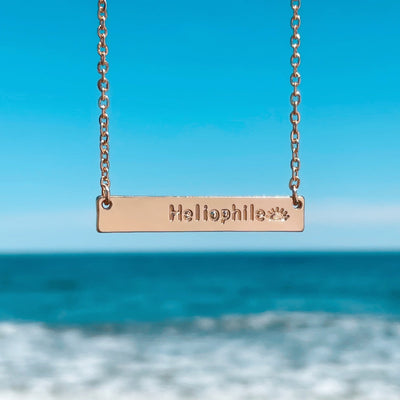 Heliophile Bar Necklace