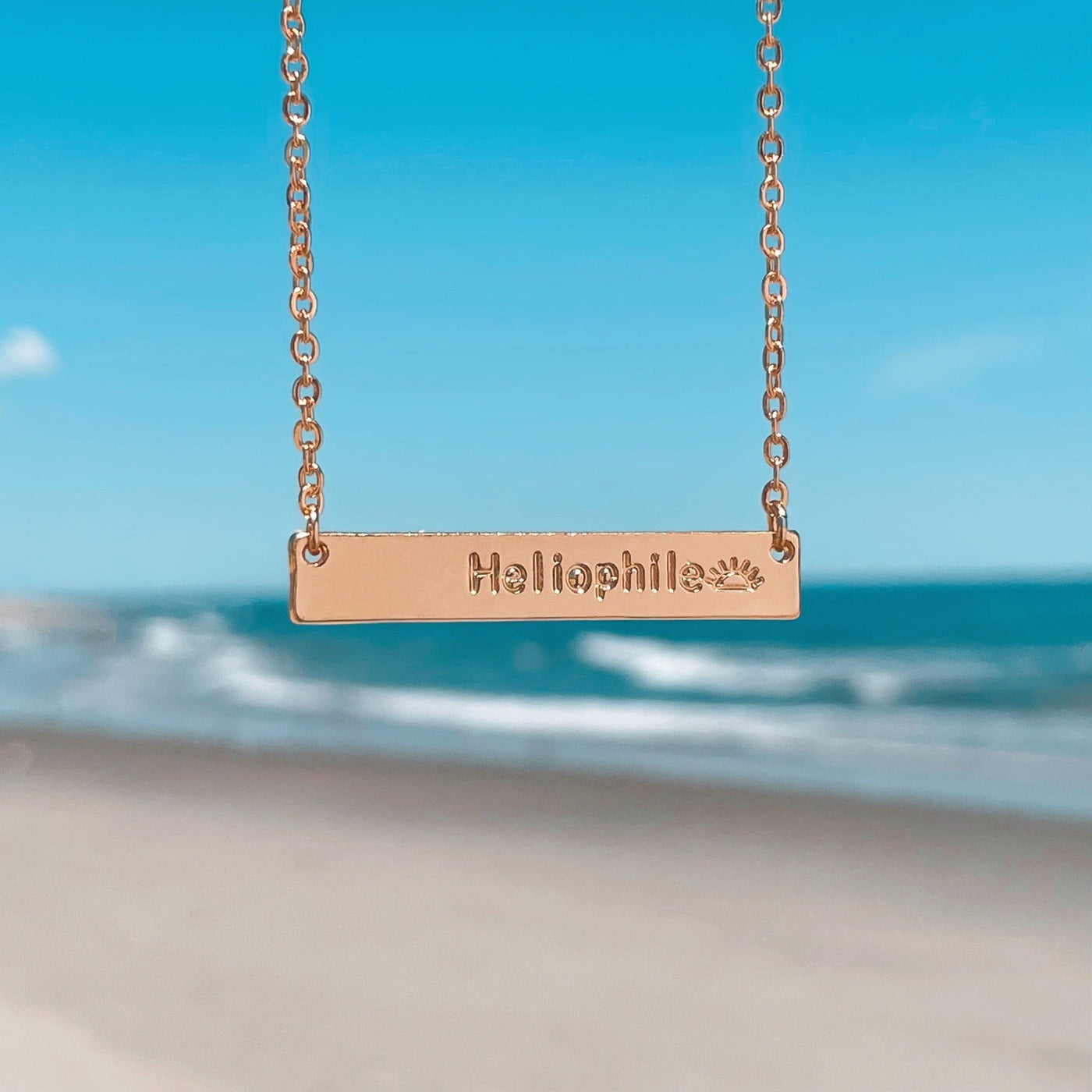 Heliophile Bar Necklace