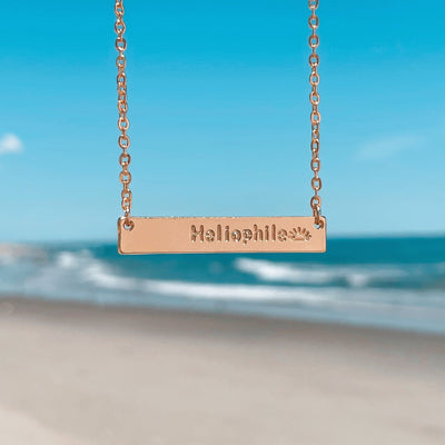 Heliophile Bar Necklace