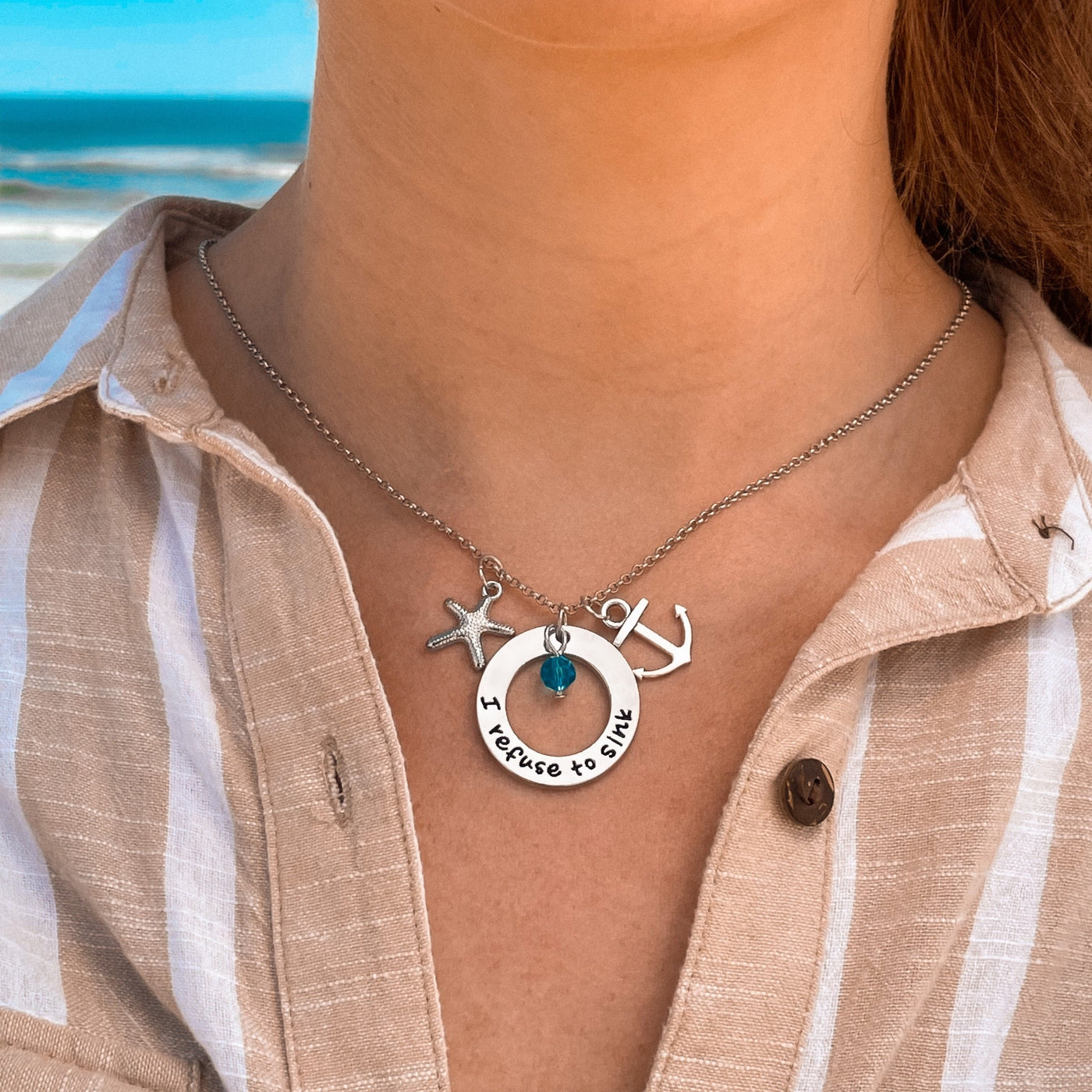 I Refuse to Sink Necklace 