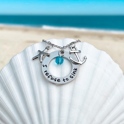 I Refuse to Sink Necklace