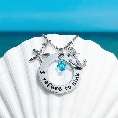 I Refuse to Sink Necklace