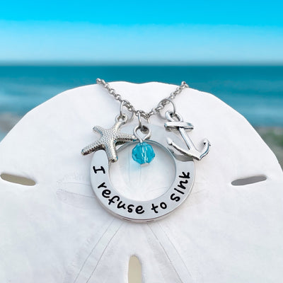 I Refuse to Sink Necklace