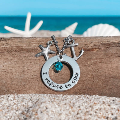 I Refuse to Sink Necklace