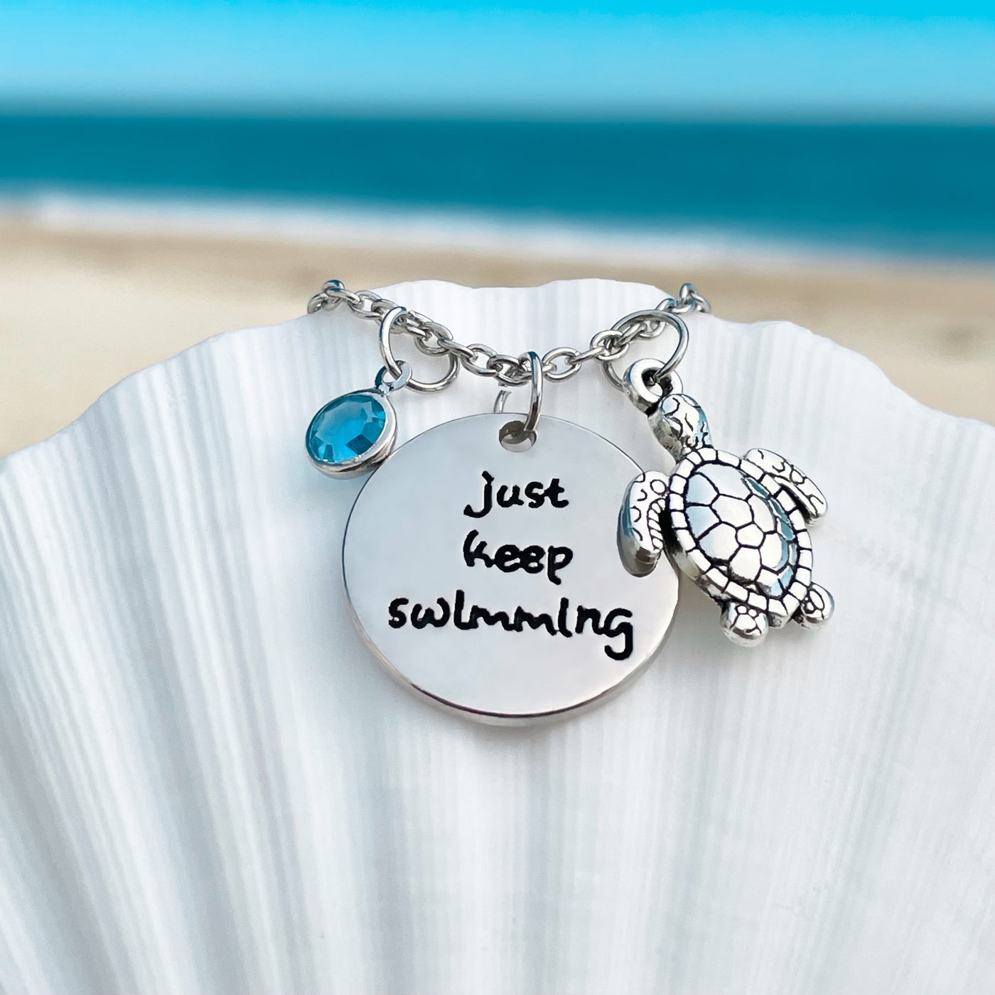 Just Keep Swimming Necklace