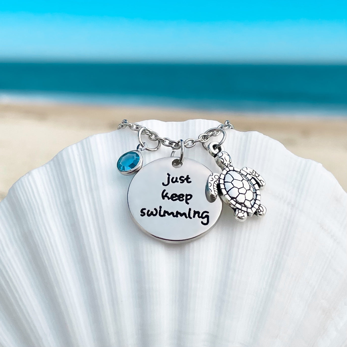 Just Keep Swimming Necklace