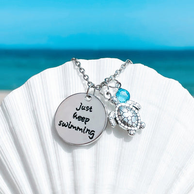 Just Keep Swimming Necklace