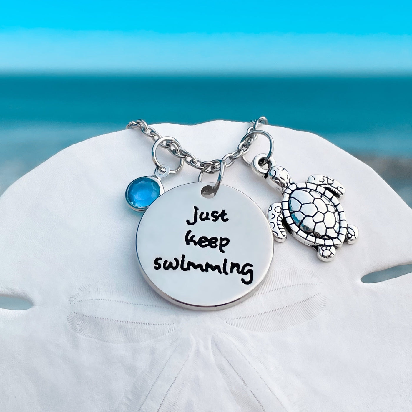 Just Keep Swimming Necklace