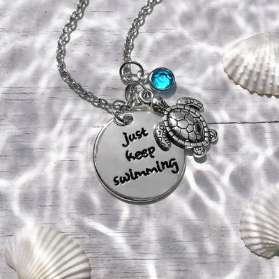 Just Keep Swimming Necklace
