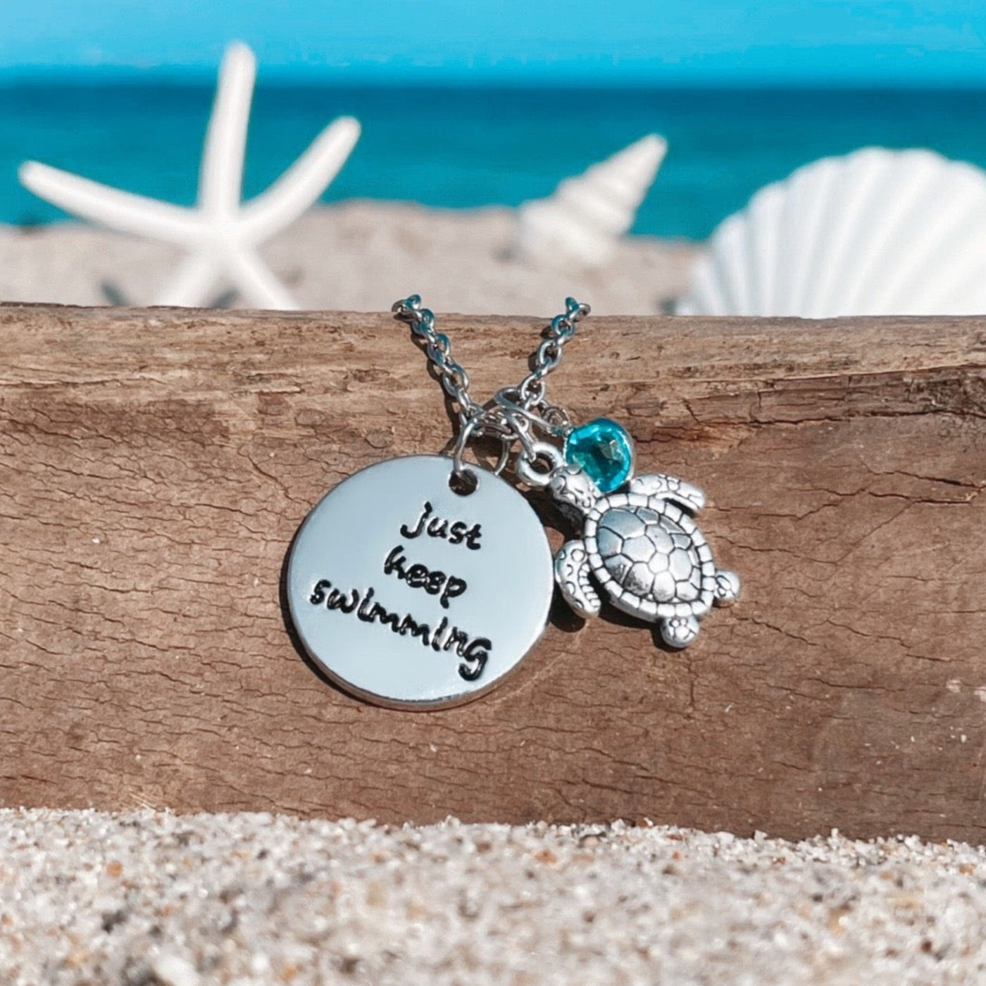 Just Keep Swimming Necklace