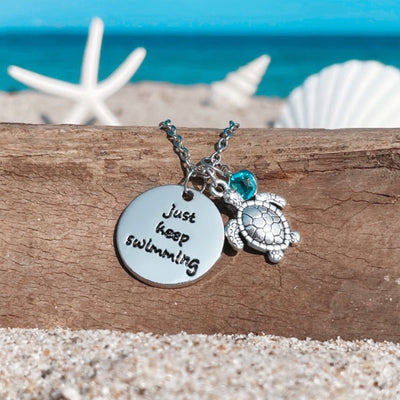 Just Keep Swimming Necklace