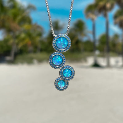 Opal Bubble Necklace