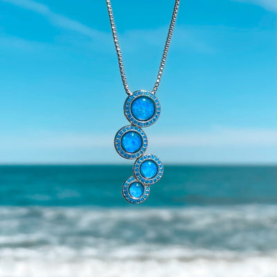 Opal Bubble Necklace