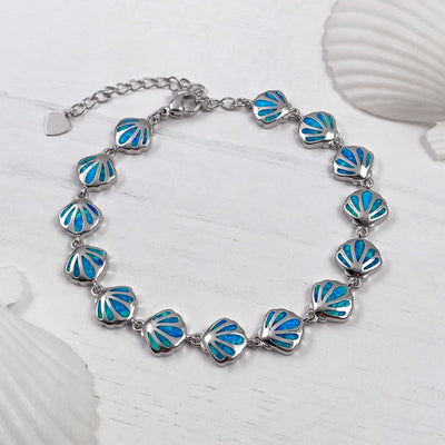 Opal Shell Bracelet