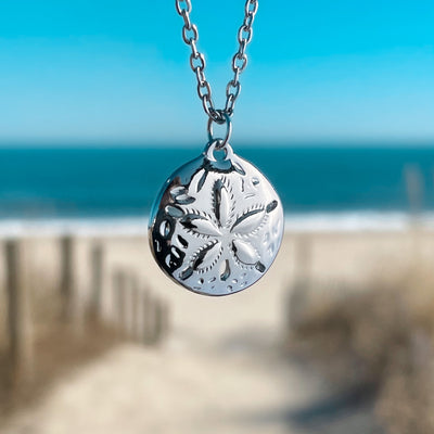 Sand Dollar Pendant Necklace