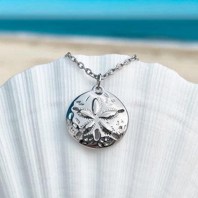 Sand Dollar Pendant Necklace