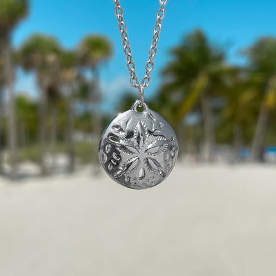 Sand Dollar Pendant Necklace