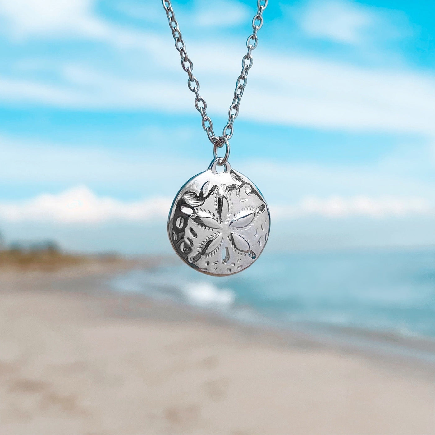 Sand Dollar Pendant Necklace