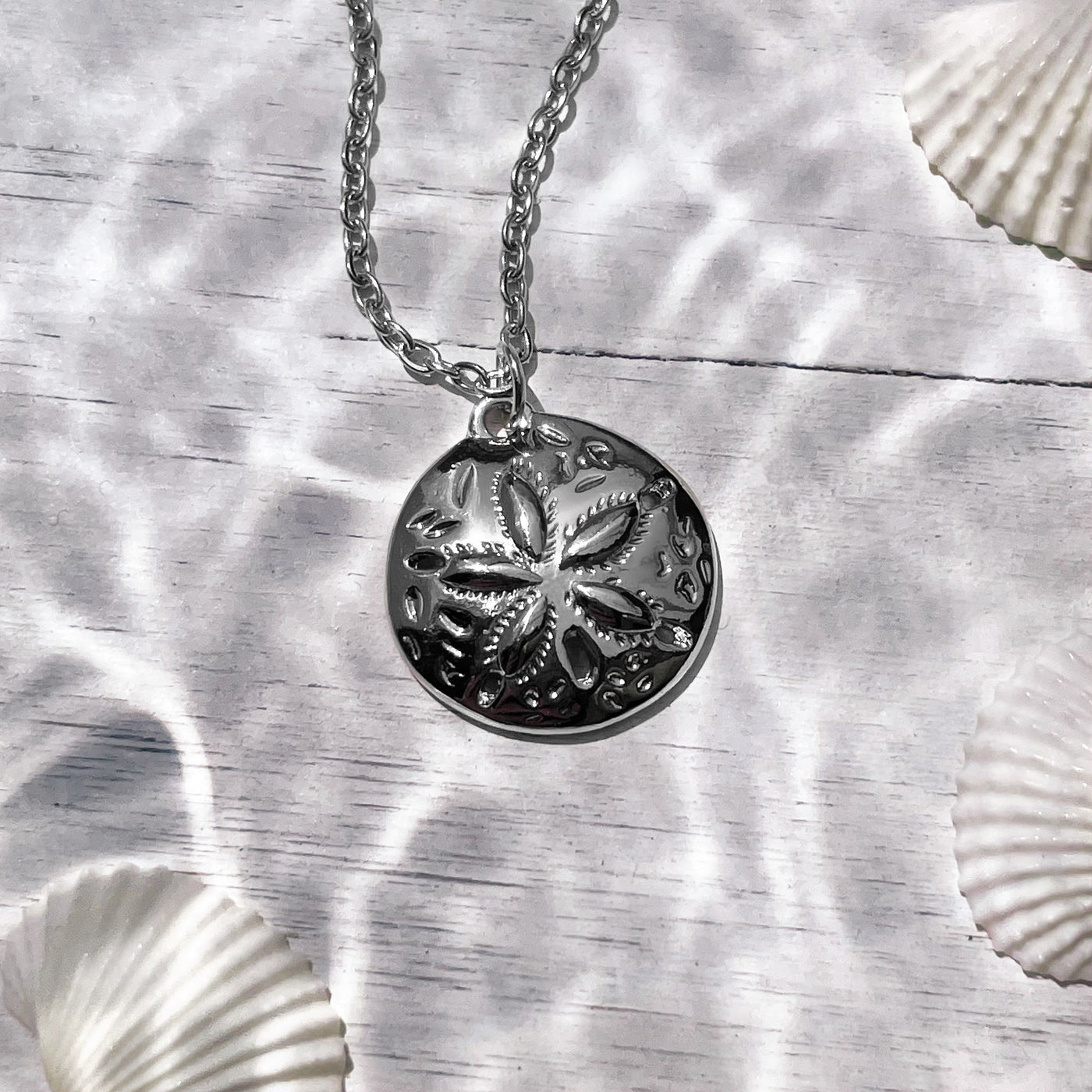Sand Dollar Pendant Necklace