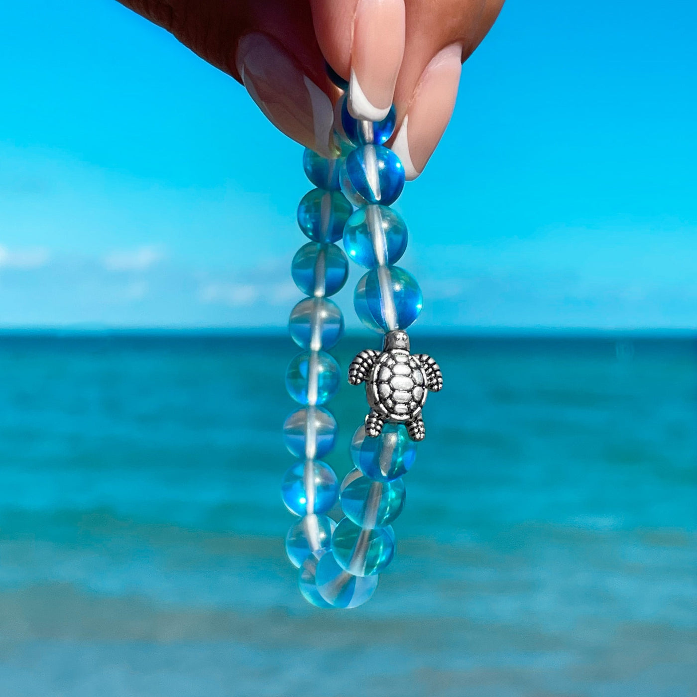 Sea Turtle Crystal Bracelet