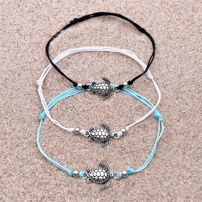 Sea Turtle Surfer Anklet Collection