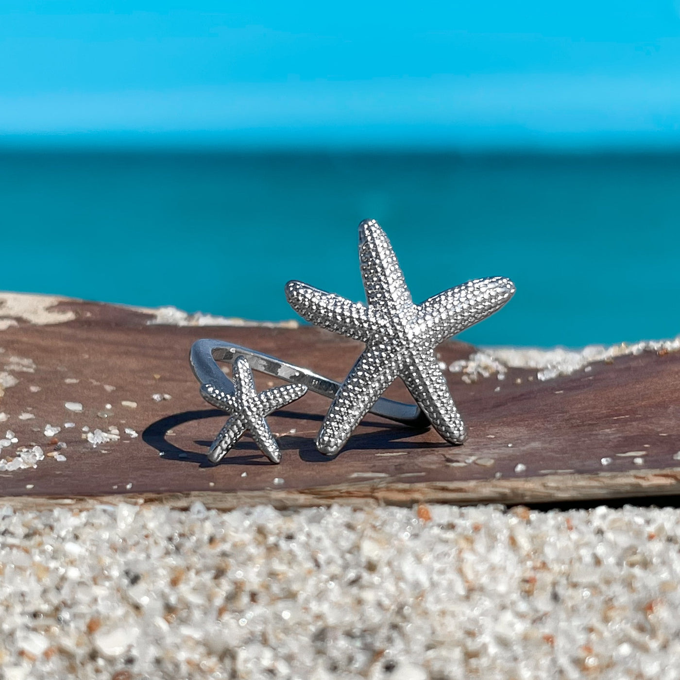 Starfish Twist Ring