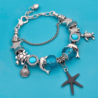 Starfish and Friends Charm Bracelet