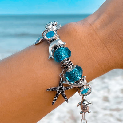 Starfish and Friends Charm Bracelet
