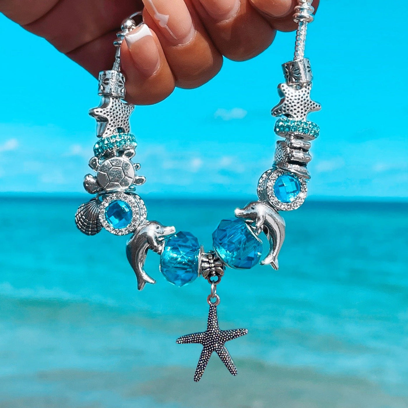 Starfish and Friends Charm Bracelet