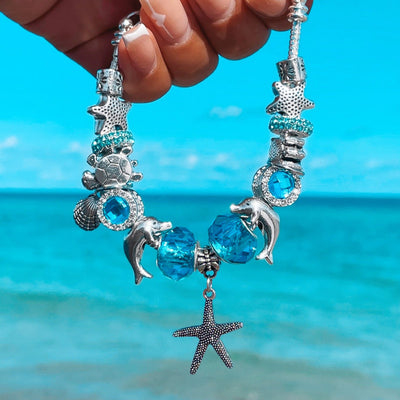 Starfish and Friends Charm Bracelet
