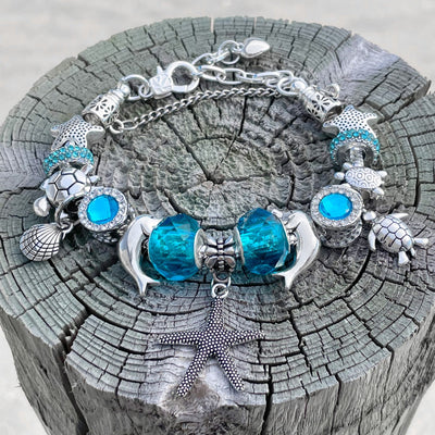 Starfish and Friends Charm Bracelet