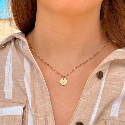 10mm Dime Sunbeam Dream Necklace