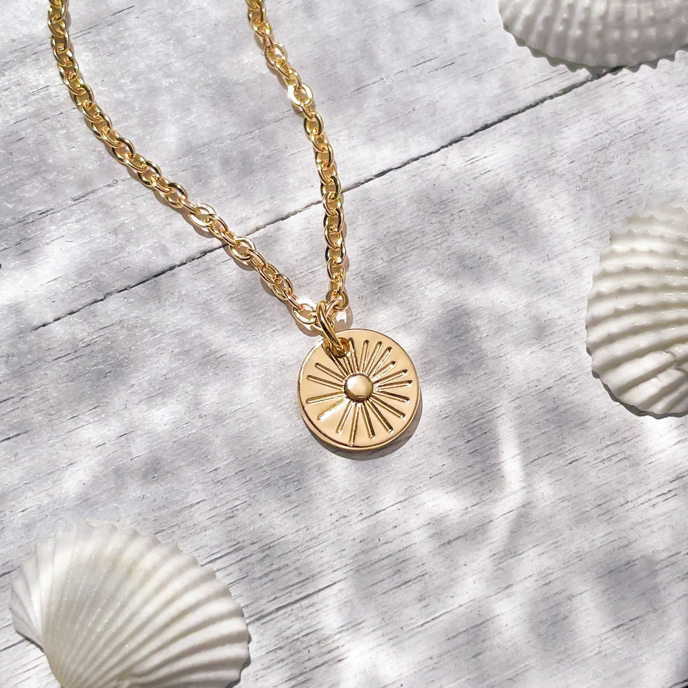 10mm Dime Sunbeam Dream Necklace