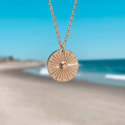 20mm Dime Sunbeam Dream Necklace