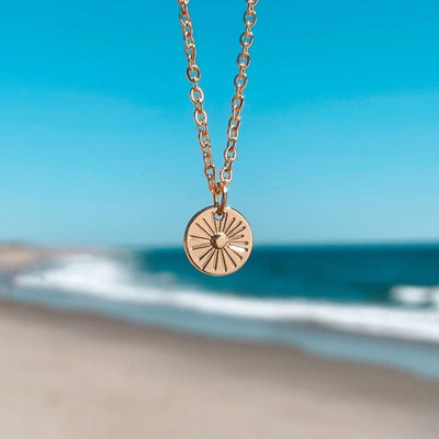 10mm Dime Sunbeam Dream Necklace