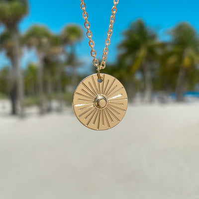 20mm Sunbeam Necklace