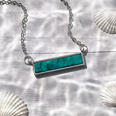 Turqouise Bar Necklace