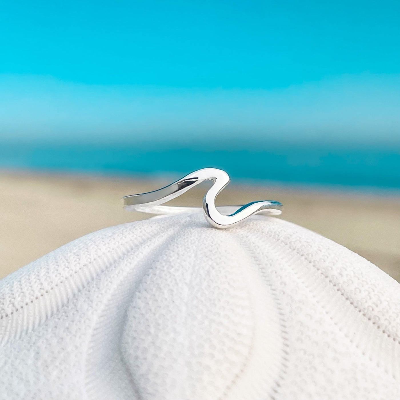 Silver Wave Ring