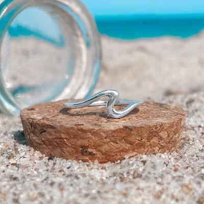 Silver Wave Ring