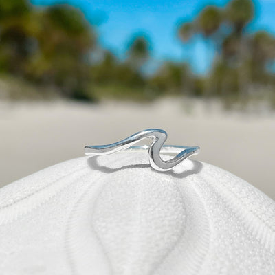 Silver Wave Ring